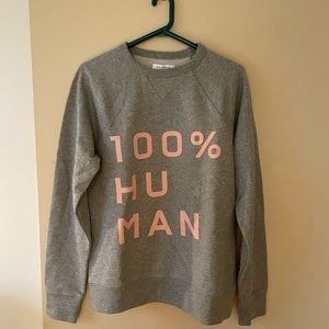 Everlane the 100% Human Typography Sweatshirt
